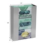 Omnimed Triple Stainless Steel Glove Box Holder/Dispenser 305302